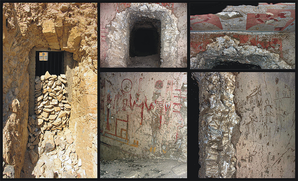 Schech abd el-Kurna - ein kurzer Blick in das Grab Nr.: TT 115
