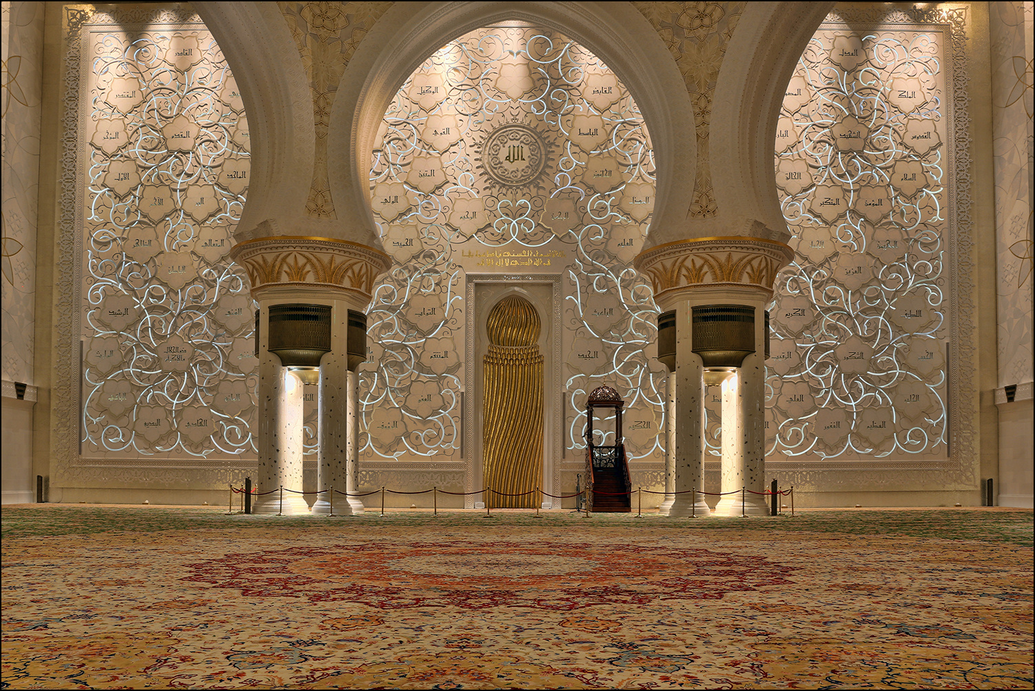 Scheich-Zayid-Moschee in Abu-Dhabi