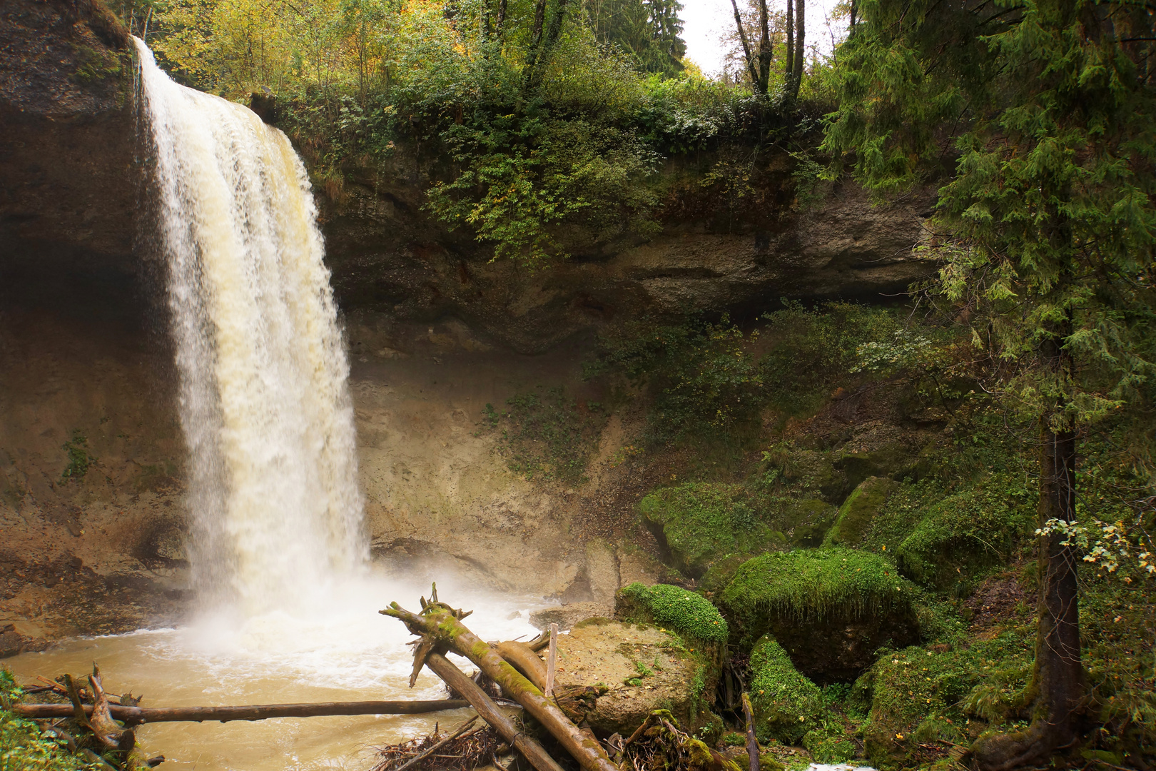 Scheidegger Wasserfall Allgäu 3