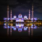 Scheikh Zayid Moschee in Abu Dhabi