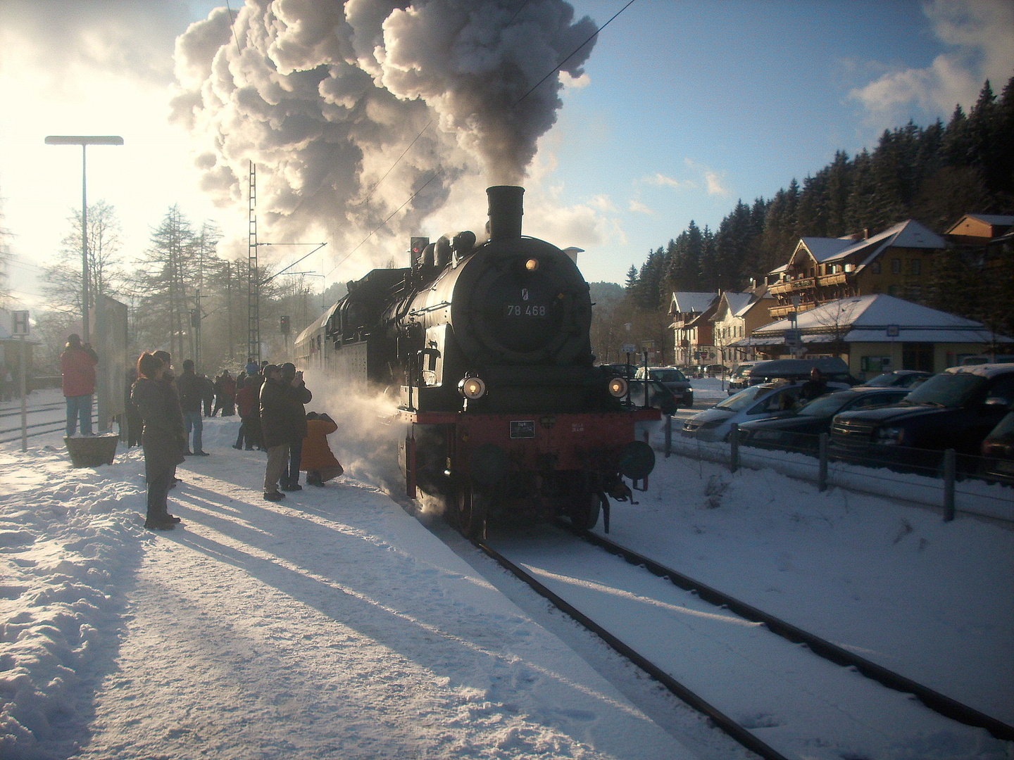 Scheinanfahrt in Titisee