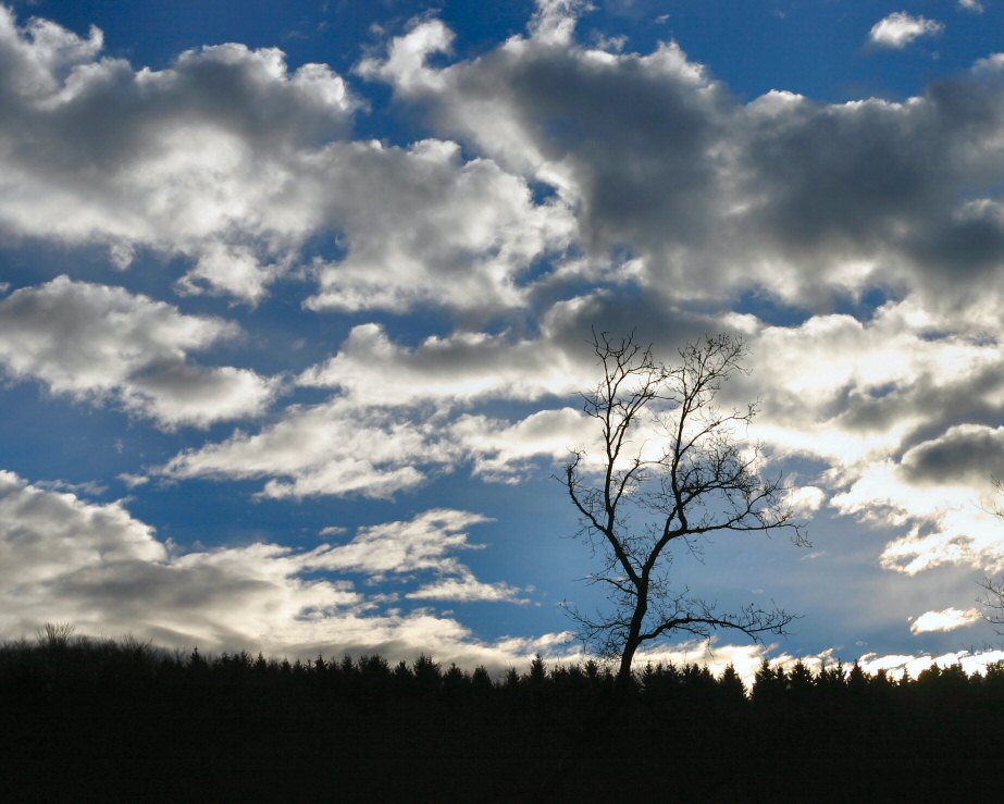 Scheinbar den Wolken so nah