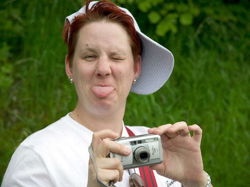 Scheiß Fotografiert werden ...