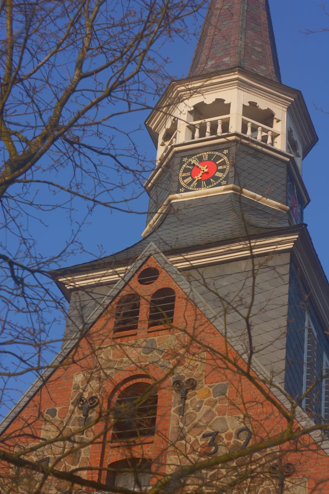 Schenefelder Dorfkirche (Mittelholstein) Der Turm