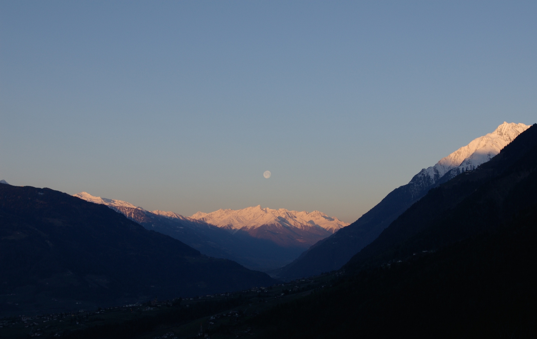 Schenna (Südtirol) Vollmond