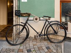 Scheren- und Messerschleifer- Fahrrad