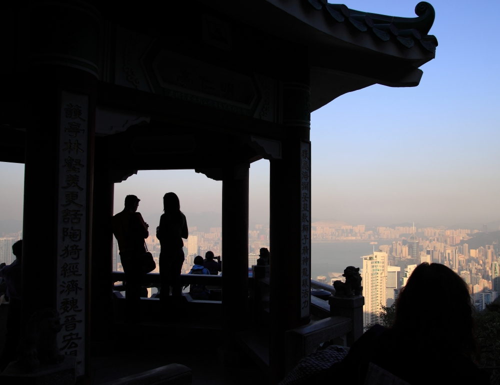 Scherenschnitt aus Hong-Kong