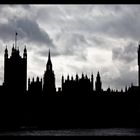 Scherenschnitt - London - Big Ben - Palace of Westminster