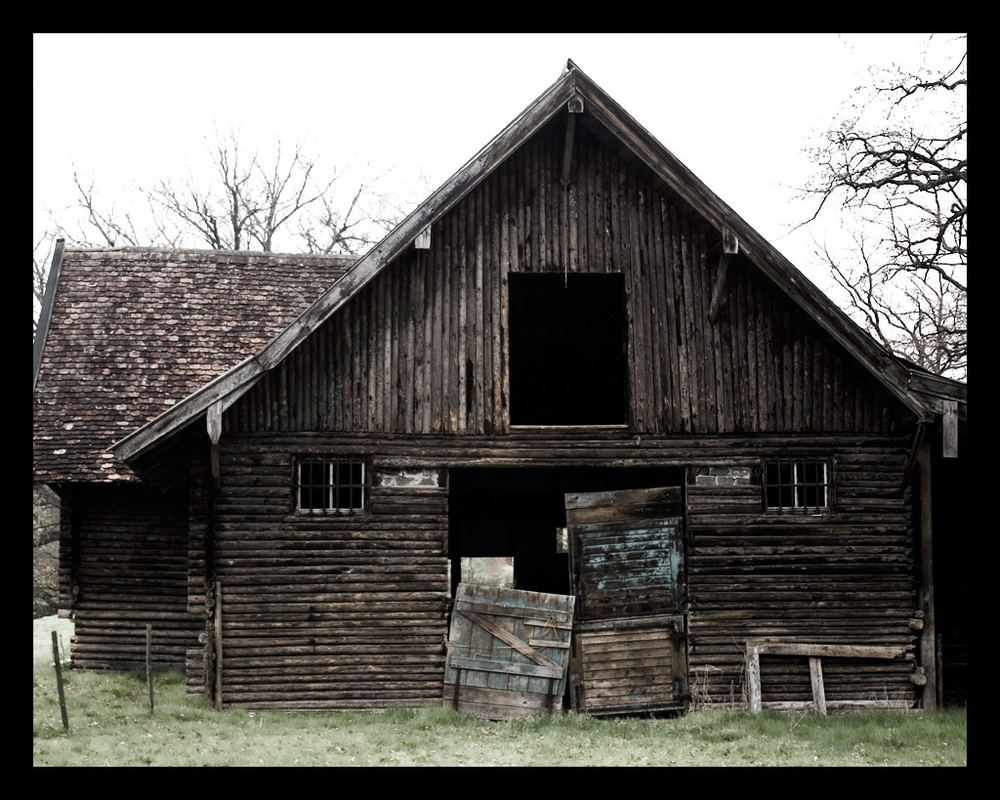 Scheune oder Schloss