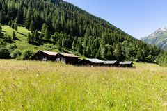 Scheunen im Lötschental