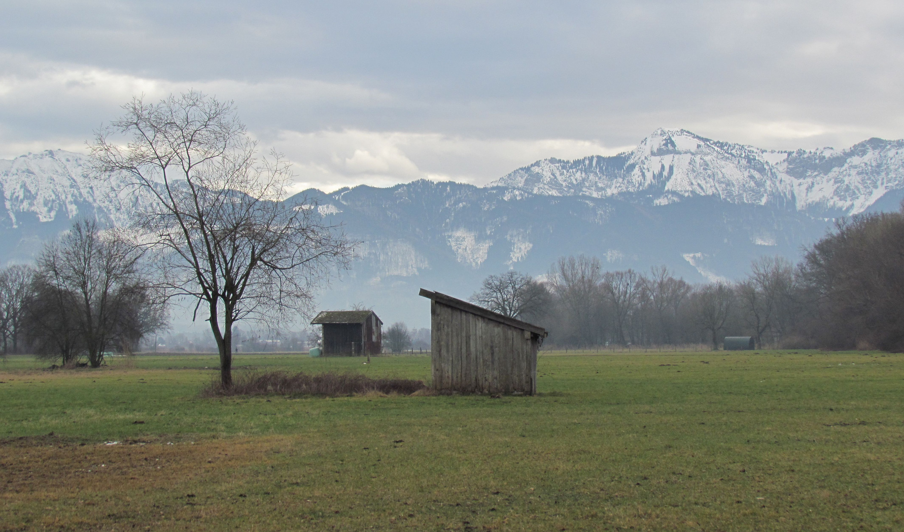 Scheunen unter dem Hochgern