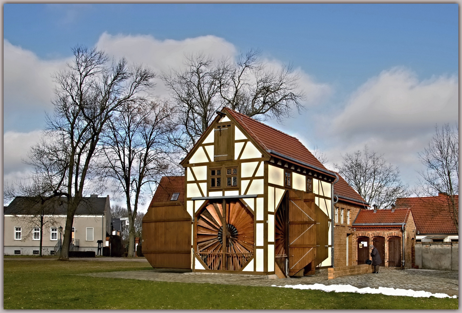 Scheunenwindmühle Saalow