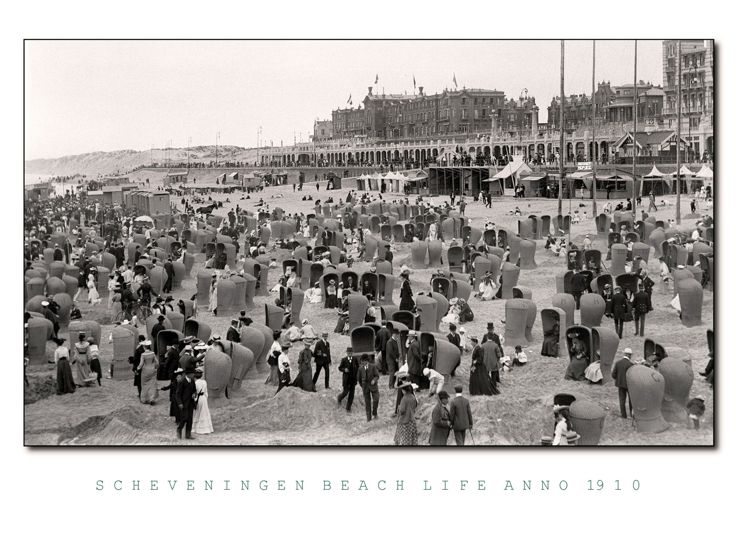 SCHEVENINGEN BEACH LIFE 1910