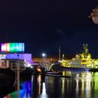 Scheveninger Hafen bei Nacht