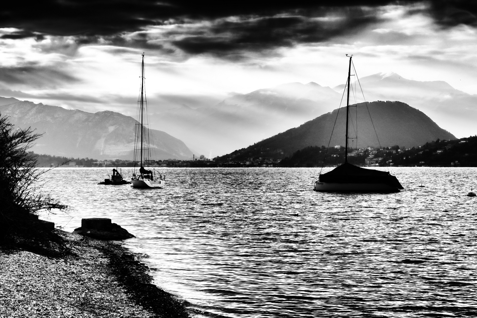 Schiarita dalla spiaggia