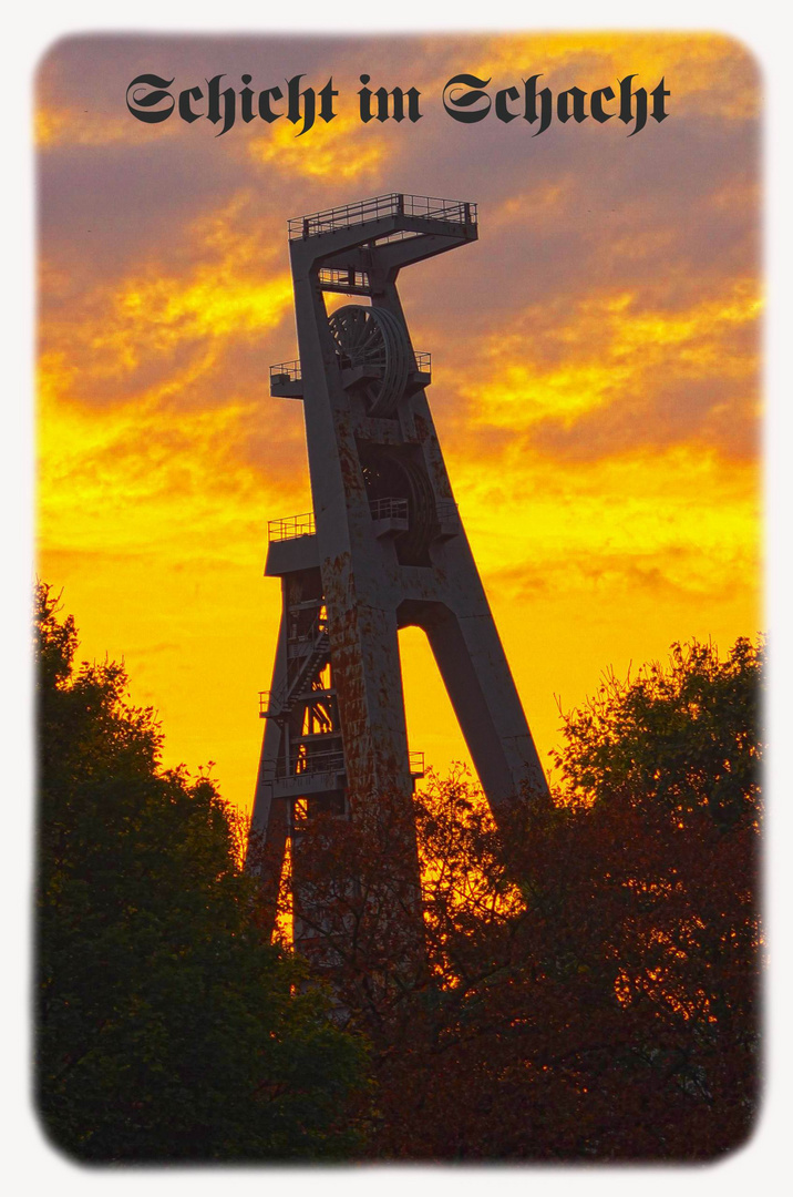 schicht im schacht Foto &amp; Bild | industrie und technik, bergbau ...