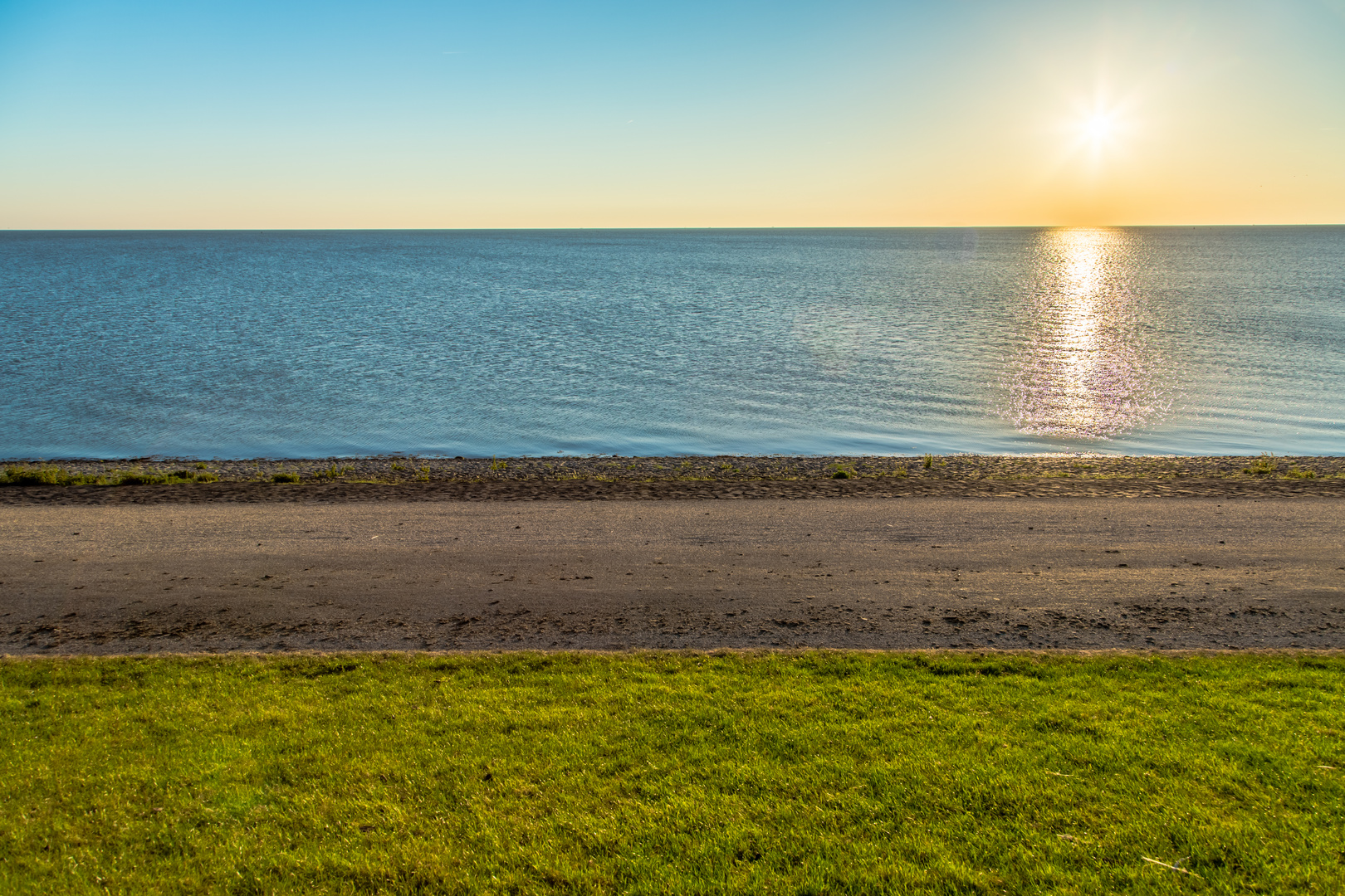 Schichten mit Sonne