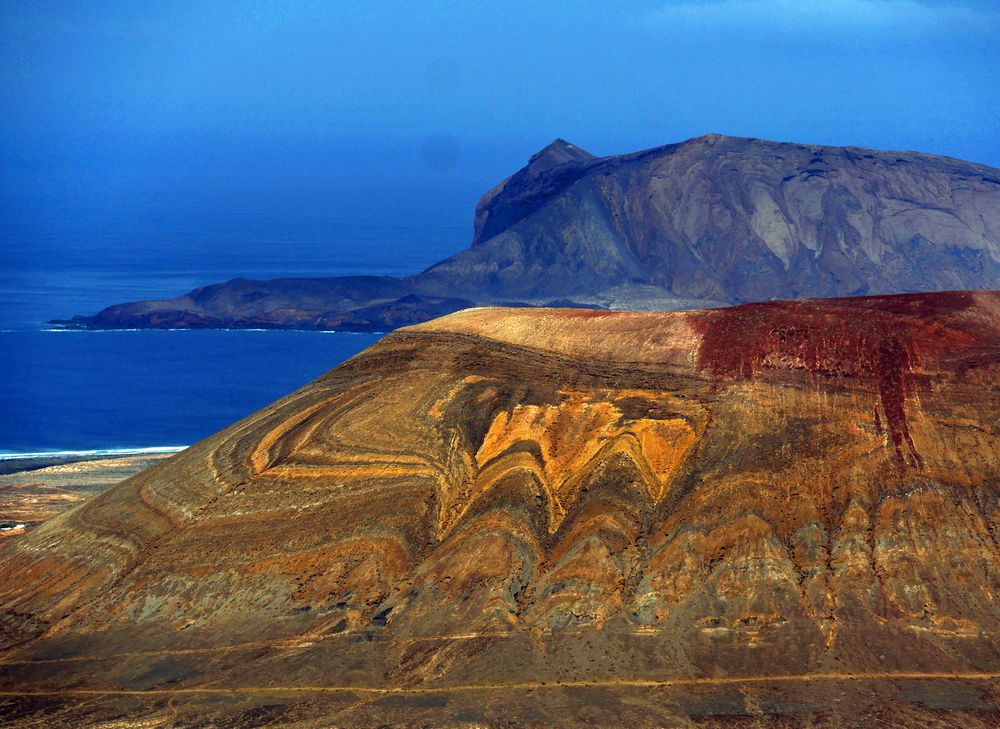 Schichtenverlauf auf " La Graciosa "