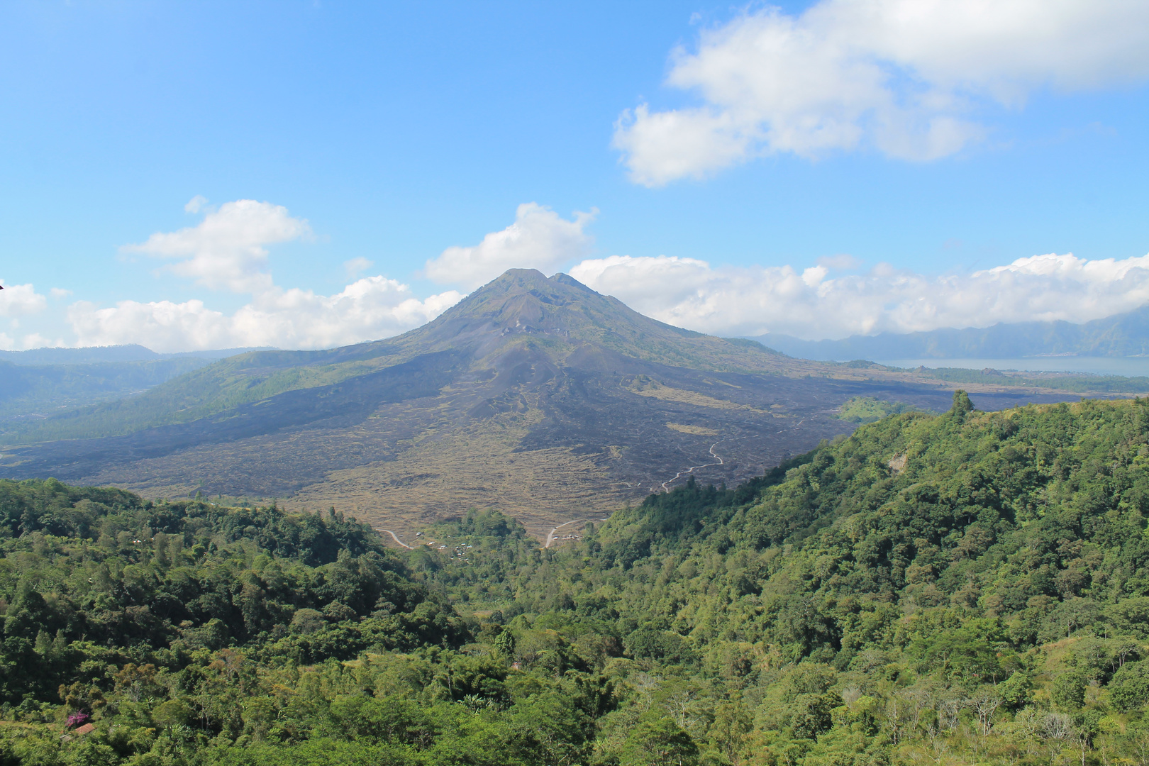 Schichtvulkan Batur auf Bali