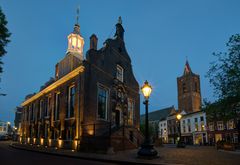 Schiedam - Grote Markt -Town Hall & Grote of St Janskerk - 01