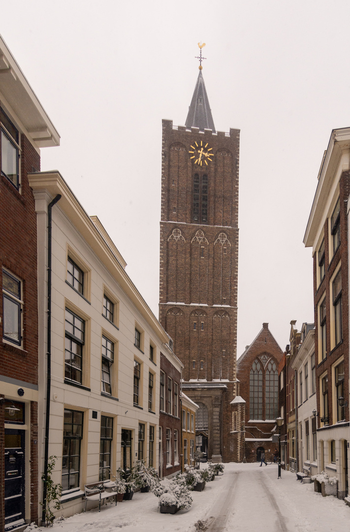 Schiedam - Korte Kerkstraat - Grote of St Janskerk