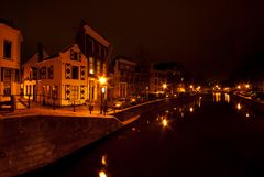 Schiedam - Lange Haven - Bokkesteeg at Night