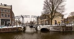 Schiedam - Lange Haven - Korte Havenbrug - Korenbeurs