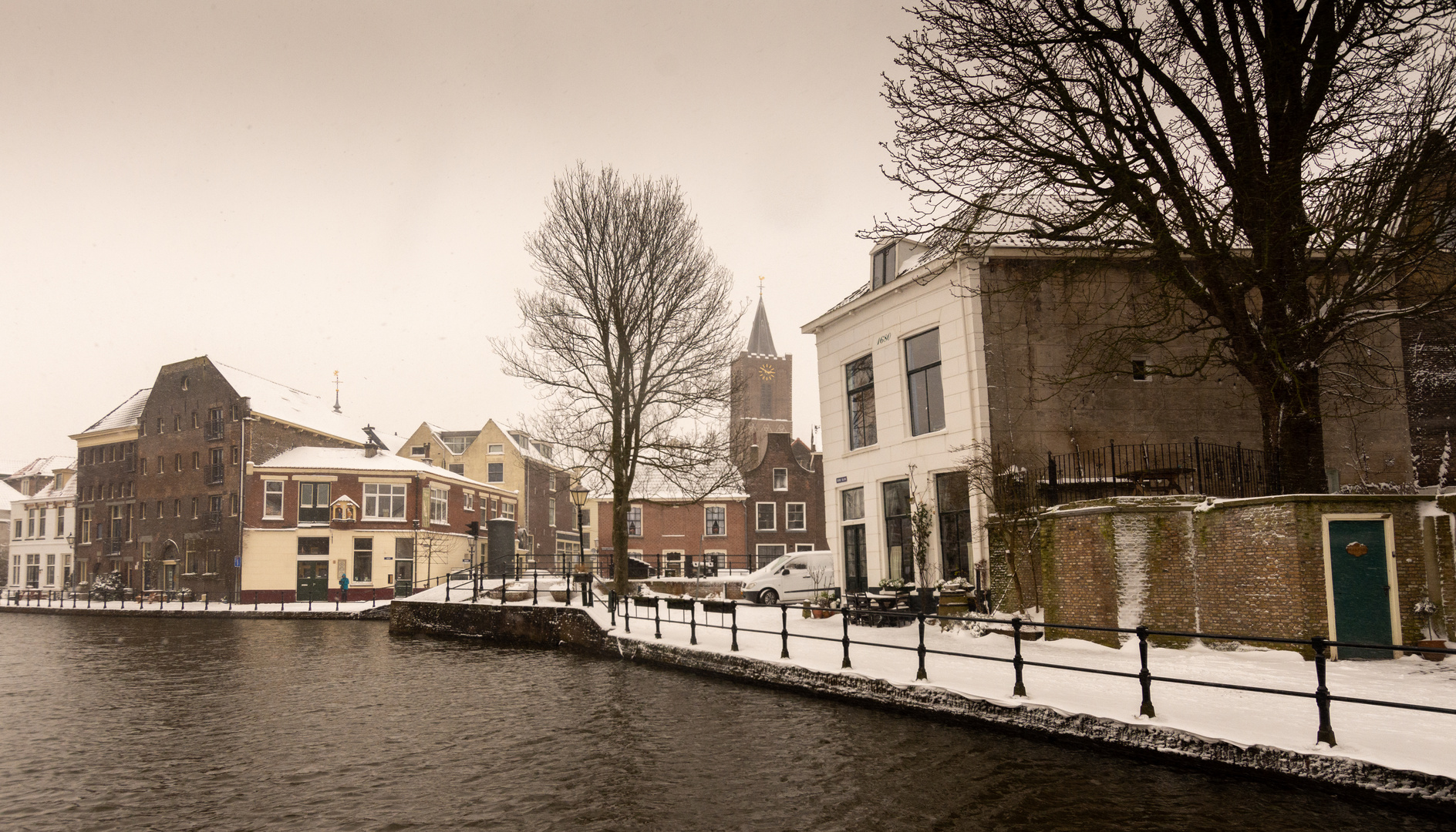 Schiedam - Oude Sluis - Schie - Grote Kerk