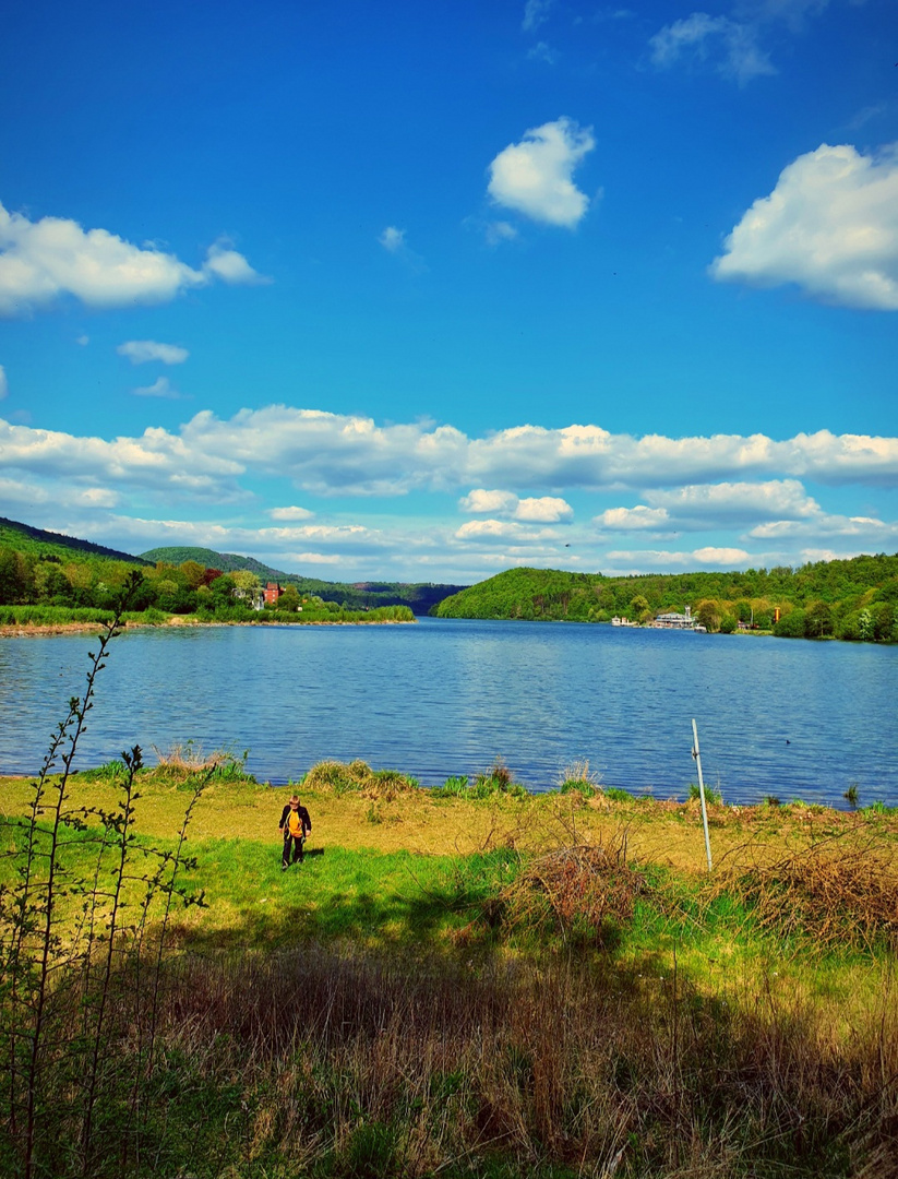 Schieder-Stausee im Sommer