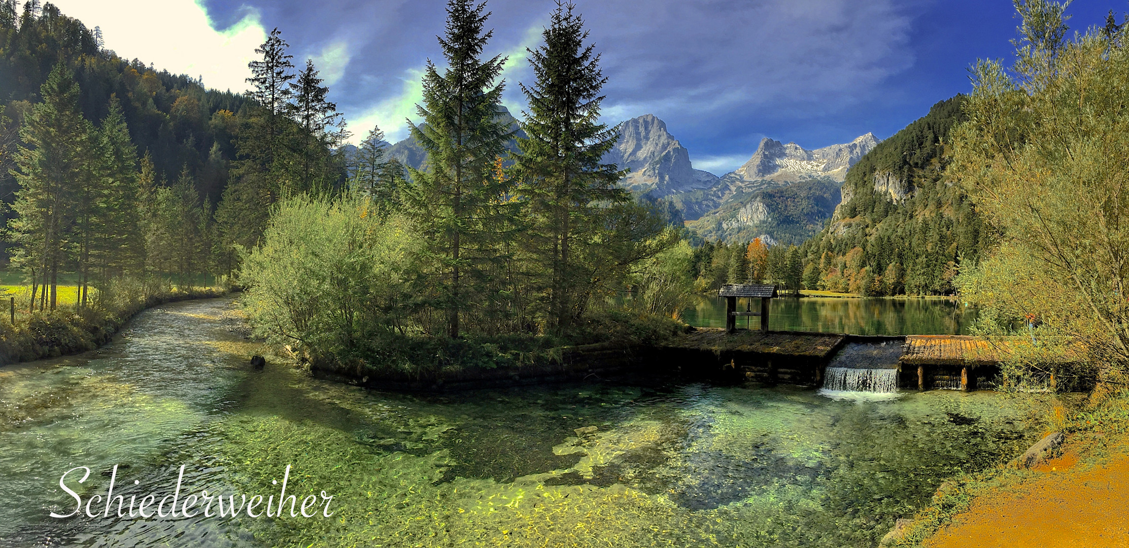 SCHIEDERWEIHER IN HINTERSDODER