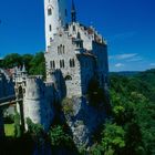 Schiefe Burg von Lichtenstein