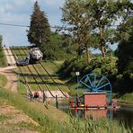 Schiefe Ebene am Kanal Elblaski