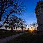 Schiefer Bismarckturm