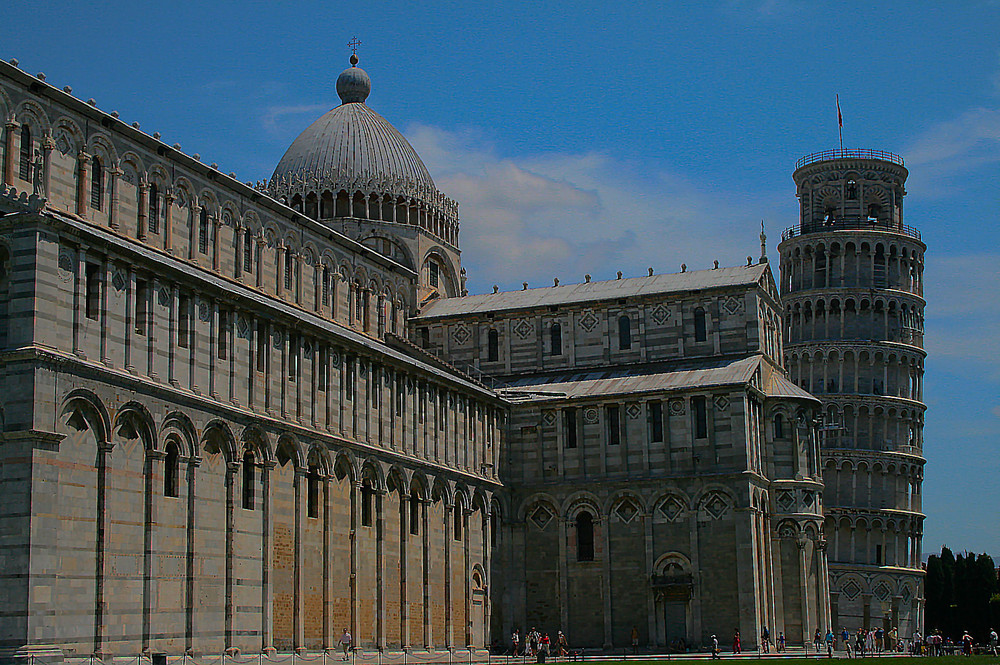 Schiefer Turm und Dom zu Pisa