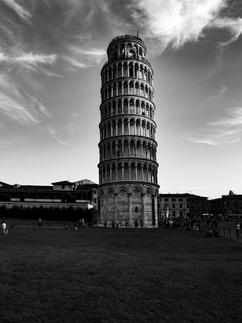 schiefer Turm zu Pisa, sw