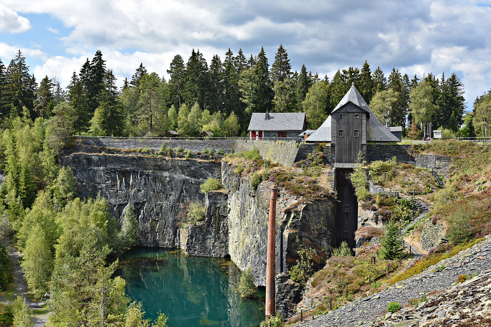 Schieferbergbau Lehesten 04