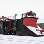 Schienen - Schneeflug in Canada