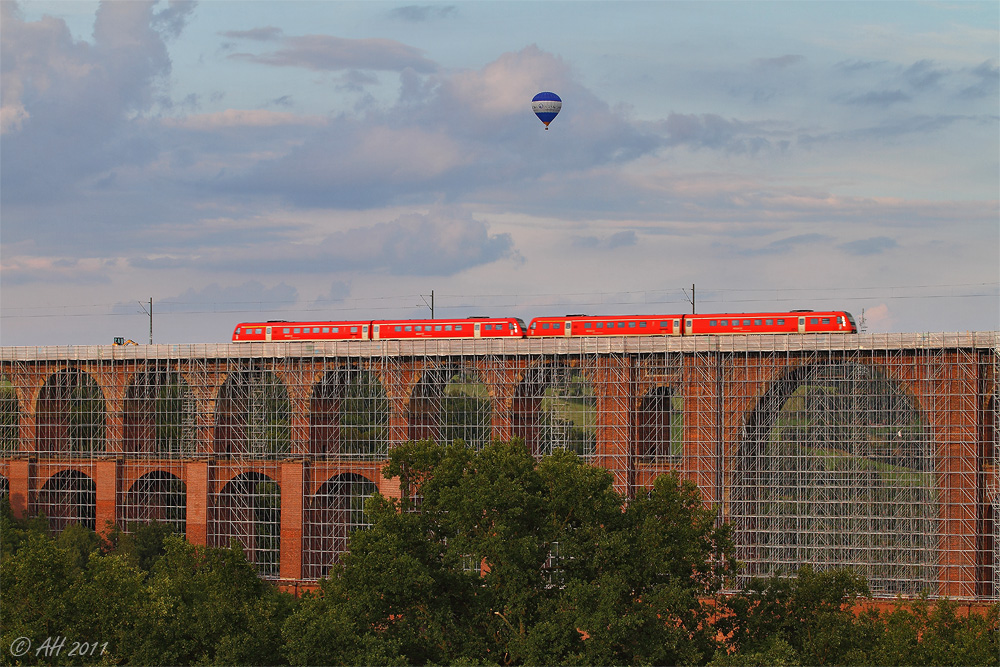 Schienen- und Luftverkehr