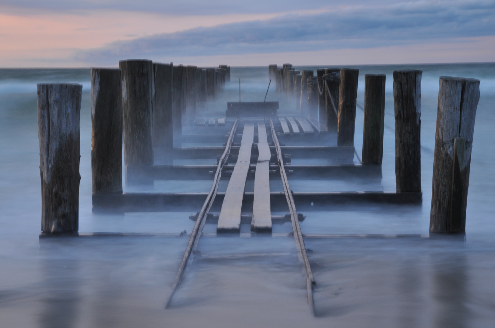 Schienen zum Meer