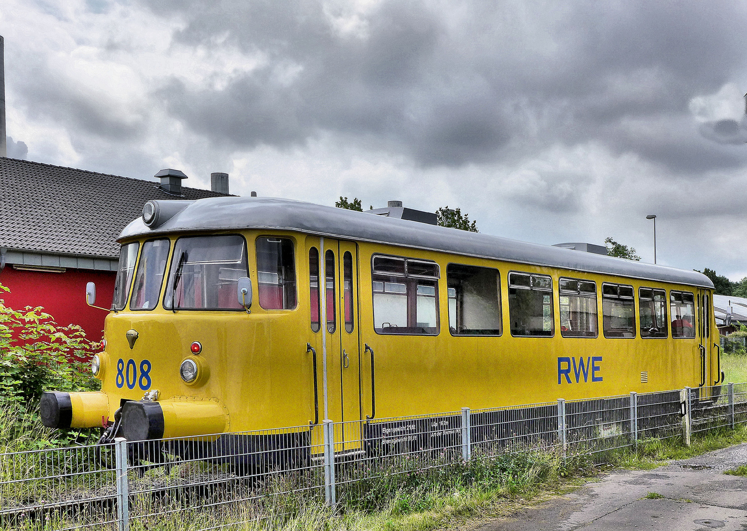 Schienenbus der RWE