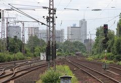 Schienenbus im Ruhrgebiet