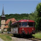 Schienenbus-Nostalgie im Krebsbachtal