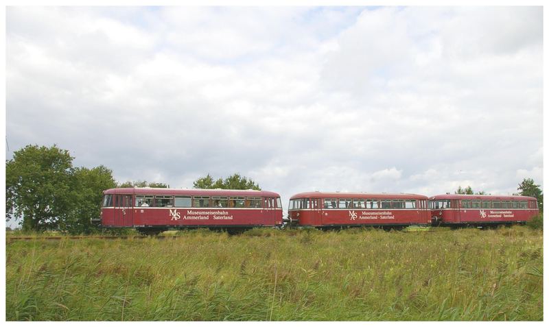 Schienenbus VT 98 zu Gast in Norden.....anläßlich