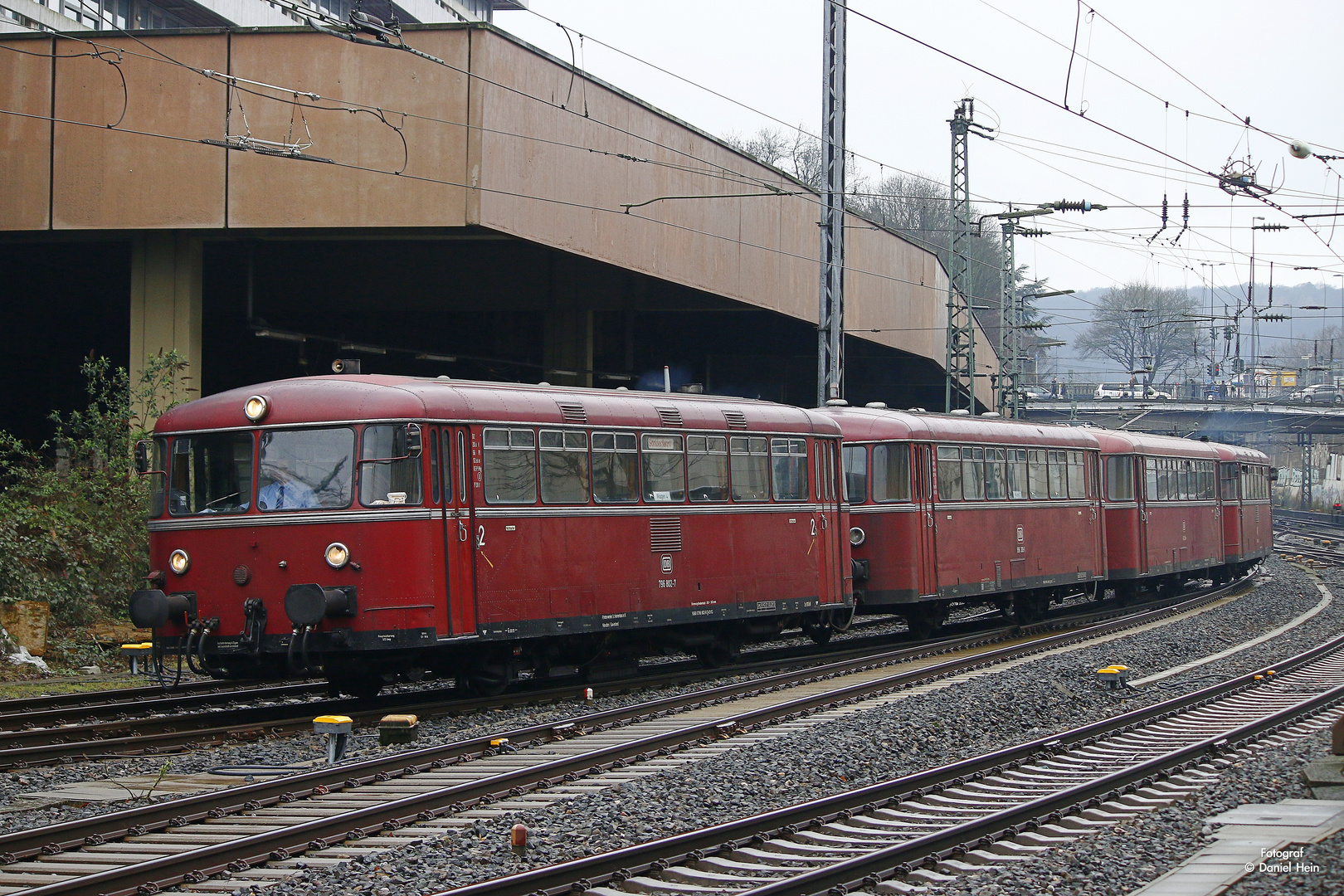 Schienenbus VT98 in Wuppertal, am 18.03.2017