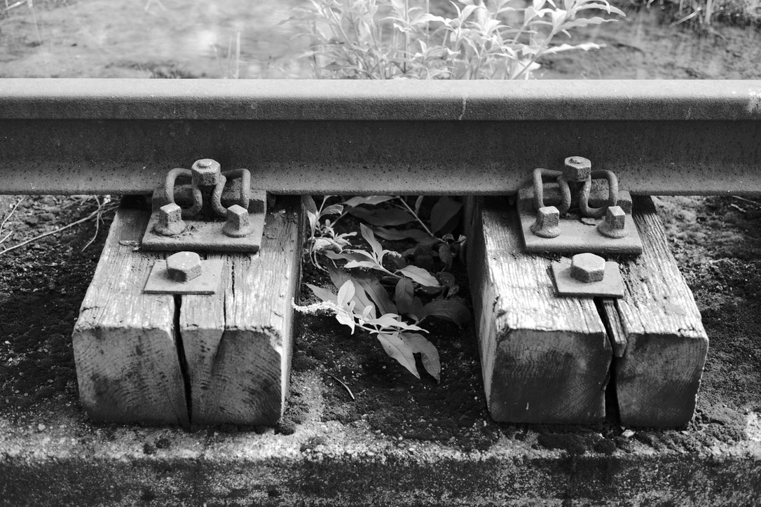 Schienendetail Zeche Zollverein, Essen