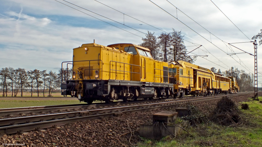 Schienensonderfahrzeug - Groß Gerau - 25.02.2014