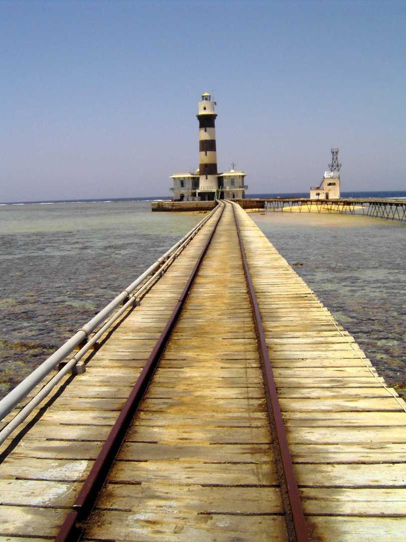 Schienenverkehr auf dem Meer