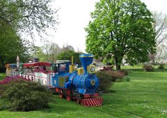 Schienenverkehr im Kölner Rheinpark