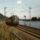 Schienenweg am Rhein