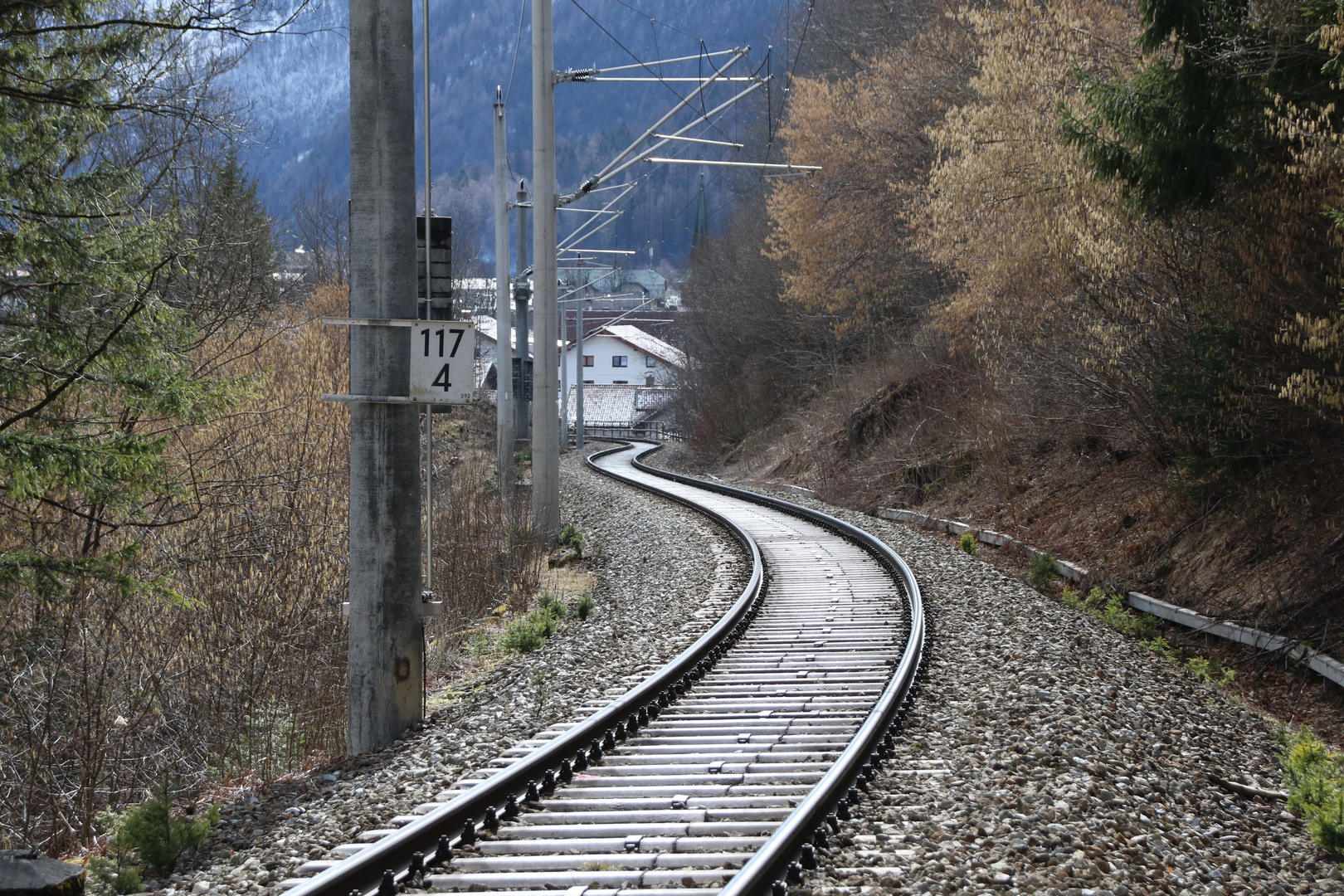 Schienenweg nach Mittenwald 